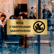 Табличка з металу 240х180мм"Вхід з тваринами заборонено" DNM 1321 фото