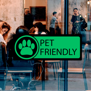 Табличка из металла 240х180мм "Pet friendly" DNM 1322 фото